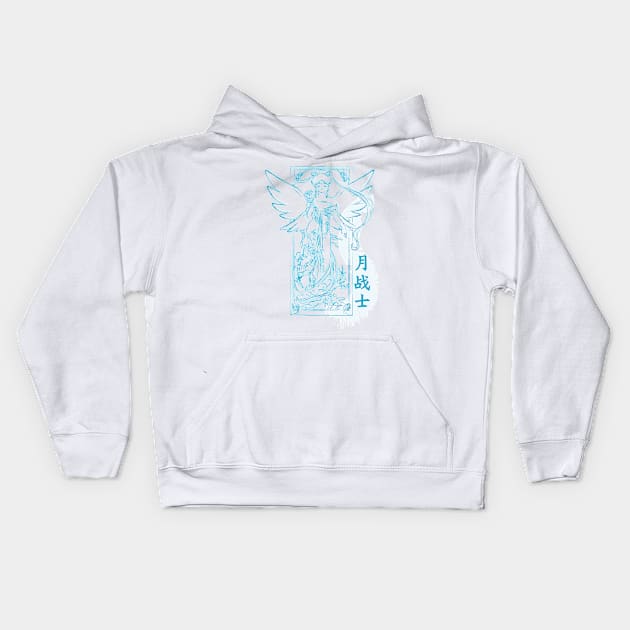 Sailor Asia Art Kids Hoodie by Edwoody